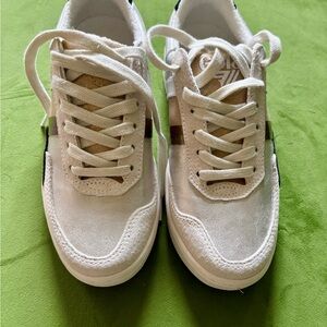Gola White and Gold Sneakers